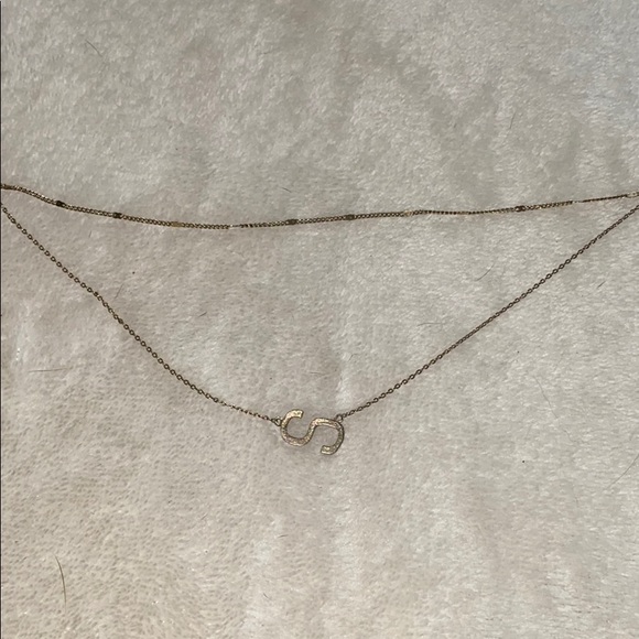 S choker necklace - Picture 3 of 4